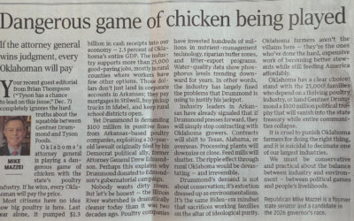 Playing Chicken With Oklahoma’s Poultry Industry Has Real Consequences