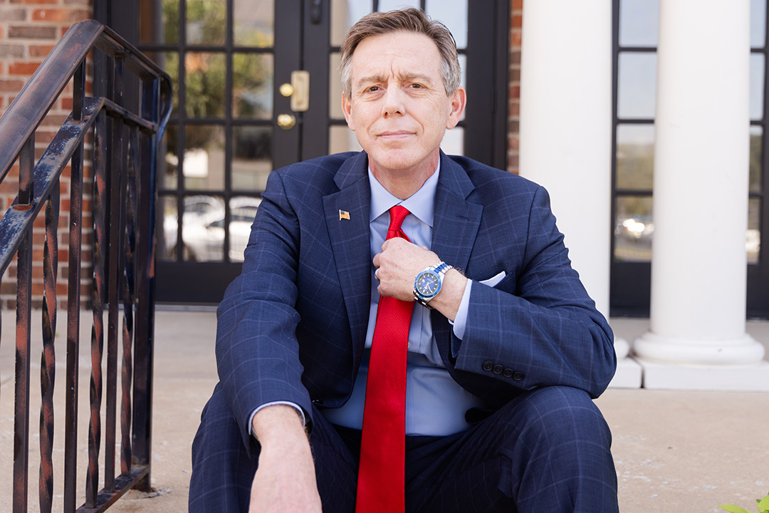 Republican governor candidate Mazzei presents proposed path to zero state income tax for Oklahoma